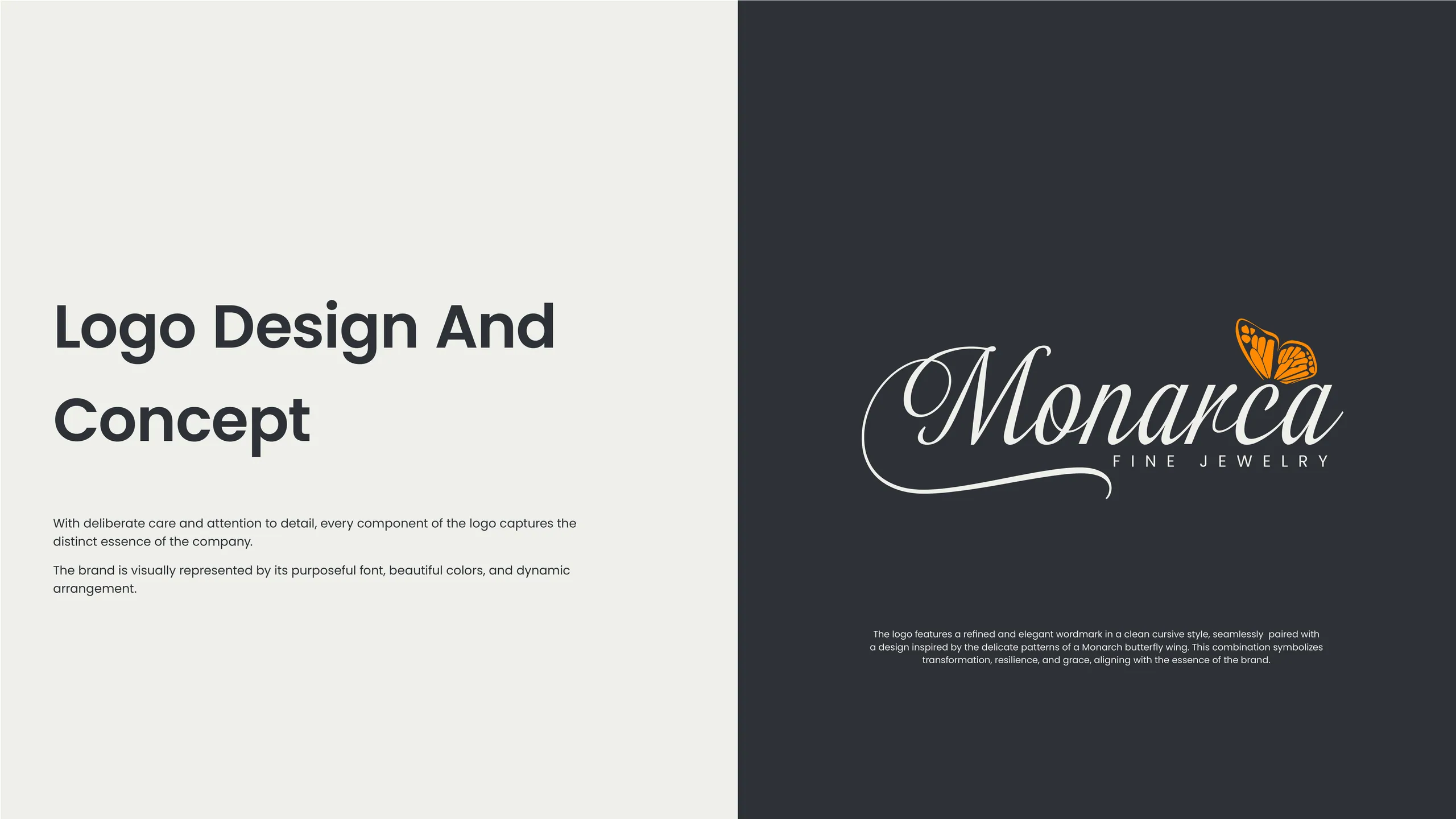 Monarca Jewelry brand identity 3